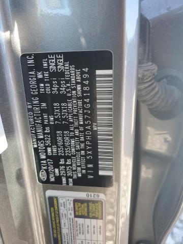 2018 KIA SORENTO EX - 5XYPHDA57JG418494