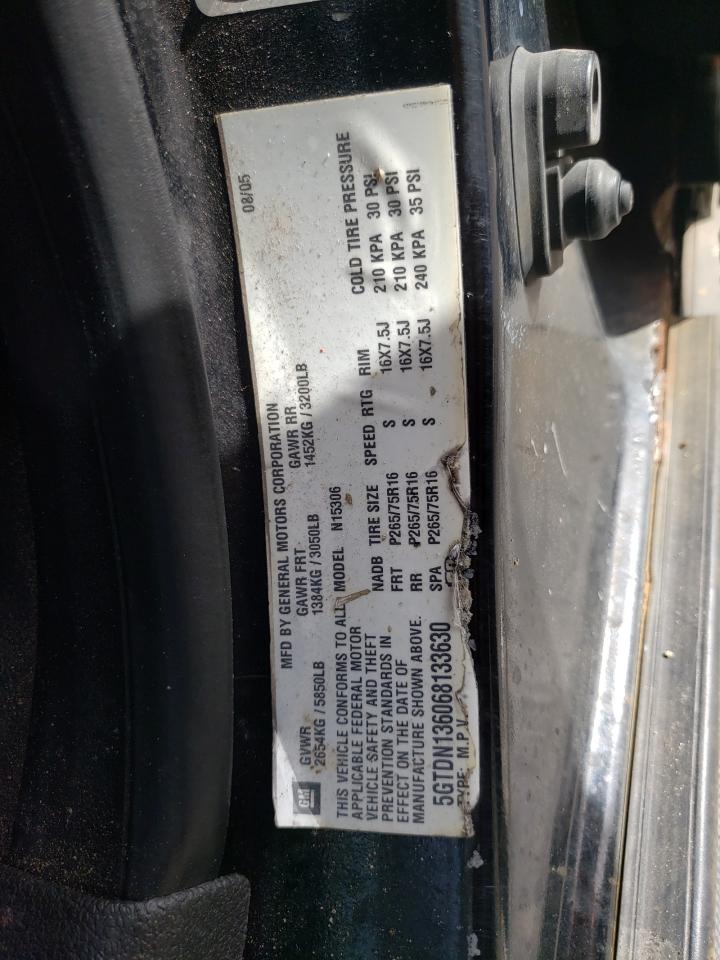 5gtdn136068133630 5GTDN136068133630 2006 Hummer H3