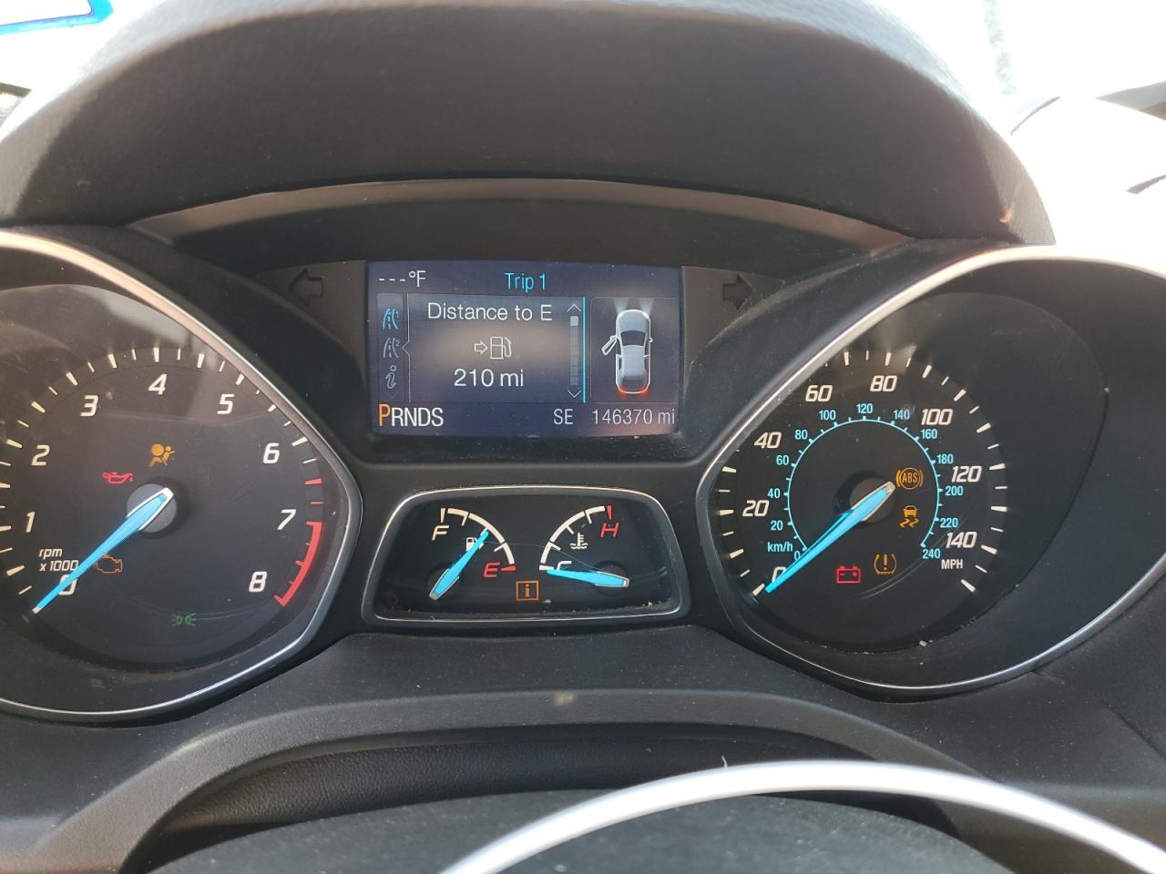 1FMCU0G97EUE52027 2014 Ford Escape Se