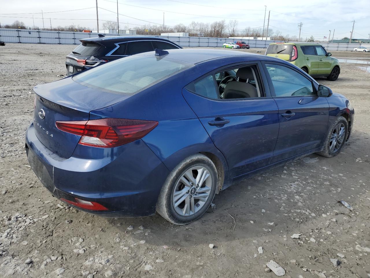 2020 Hyundai Elantra Sel vin: 5NPD84LF6LH566317