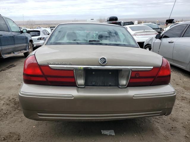 2005 Mercury Grand Marquis Gs VIN: 2MEFM74W25X616778 Lot: 43860974