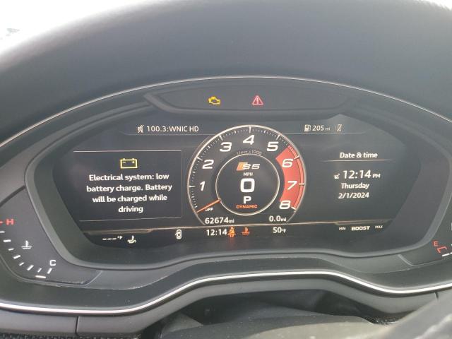 2019 Audi S5 Premium Plus VIN: WAUP4AF54KA051832 Lot: 39012434