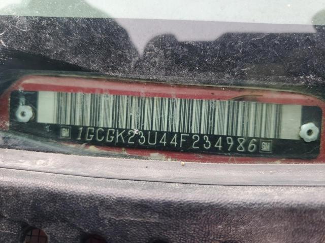 2004 Chevrolet Silverado K2500 VIN: 1GCGK23U44F234986 Lot: 41272094