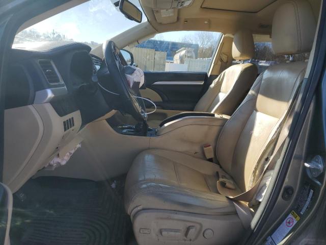 VIN 5TDJKRFHXES033527 2014 Toyota Highlander, Xle no.7