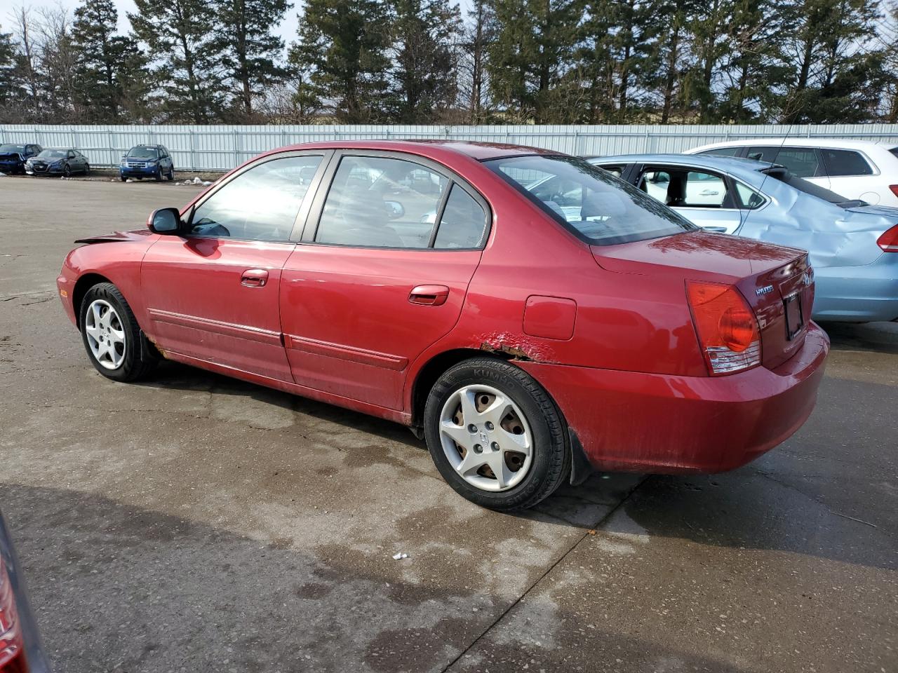 KMHDN46D14U730403 2004 Hyundai Elantra Gls