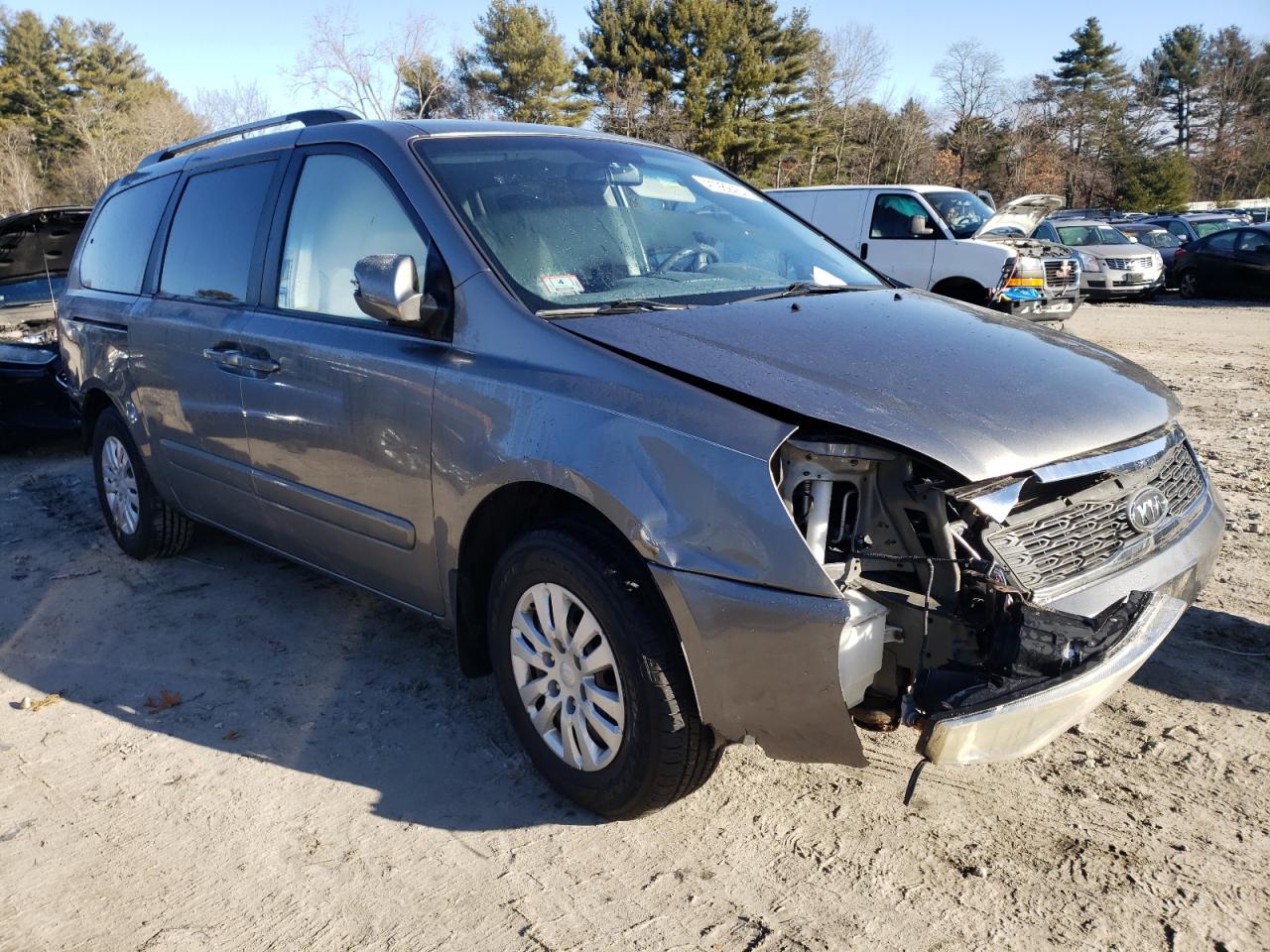 KNDMG4C75B6384516 2011 Kia Sedona Lx KNDMG4C75B6384516 2011 Kia Sedona Lx
