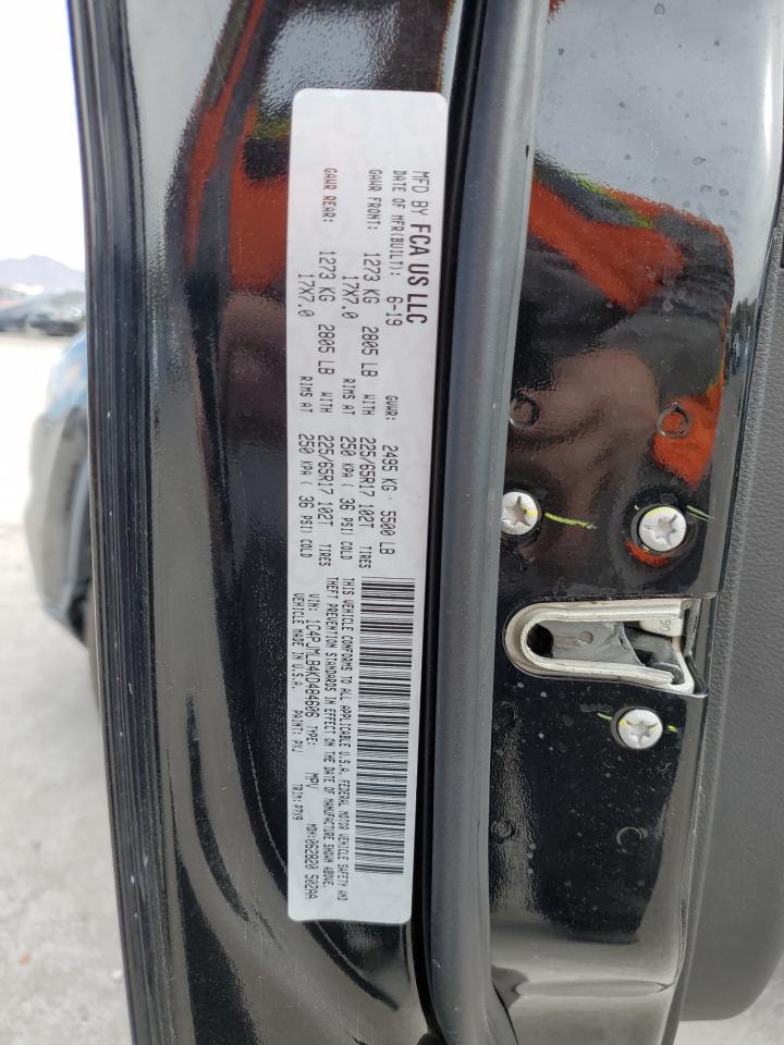 1C4PJMLB4KD484606 2019 Jeep Cherokee Latitude Plus