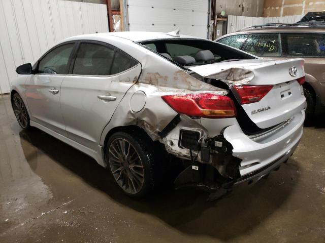 Vin: kmhd04lb8hu349171, lot: 44698094, hyundai elantra sport 20172