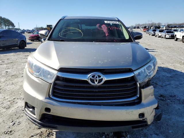 VIN 5TDKKRFH3FS117632 2015 Toyota Highlander, Xle no.5