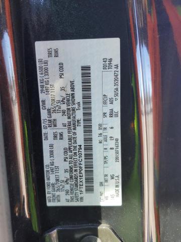 2015 FORD F150 SUPER 1FTEX1EP0FFC10794