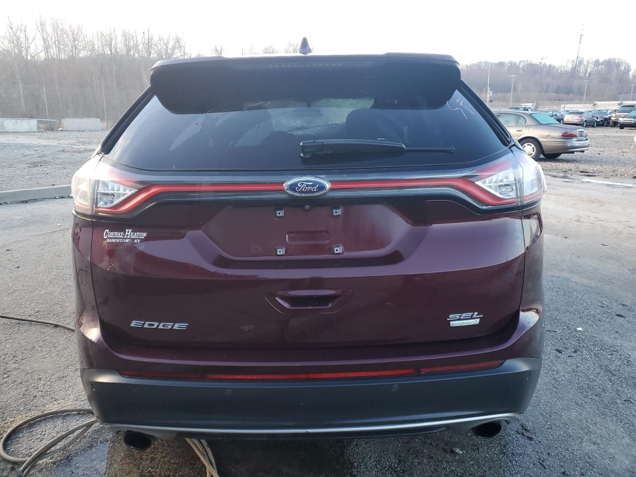 2017 Ford Edge Sel vin: 2FMPK3J92HBC27672