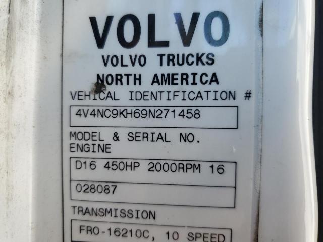 Lot #2339938387 2009 VOLVO VN VNL salvage car