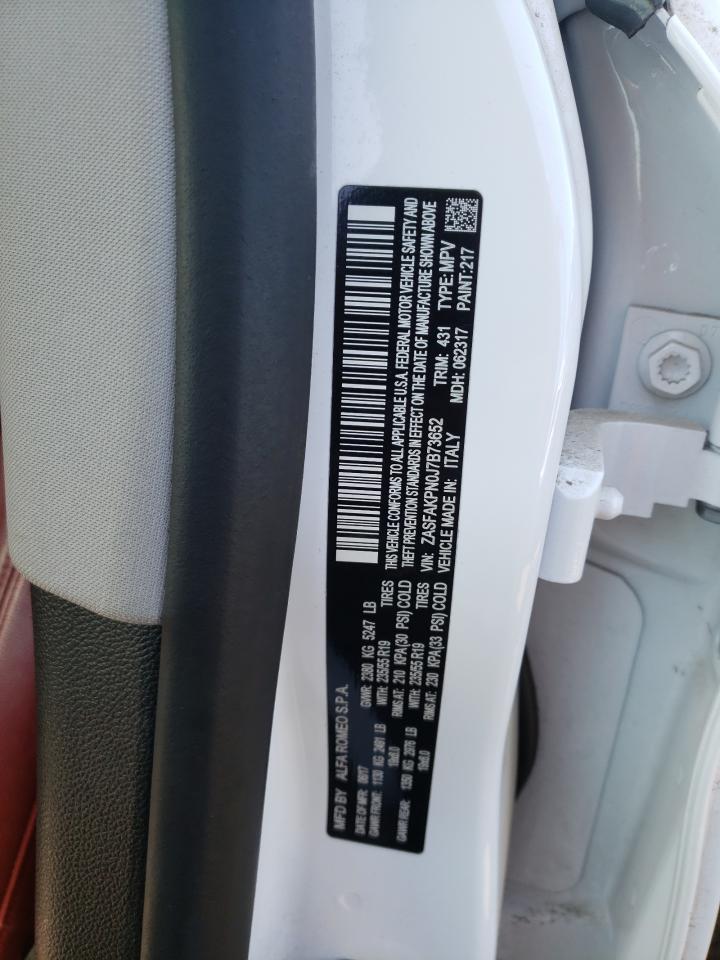 ASFAKPN0J7B73652 2018 Alfa Romeo Stelvio Sport