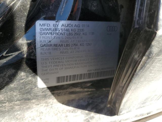 VIN WA1UFAFLXEA099624 2014 Audi A4, Premium Plus no.12