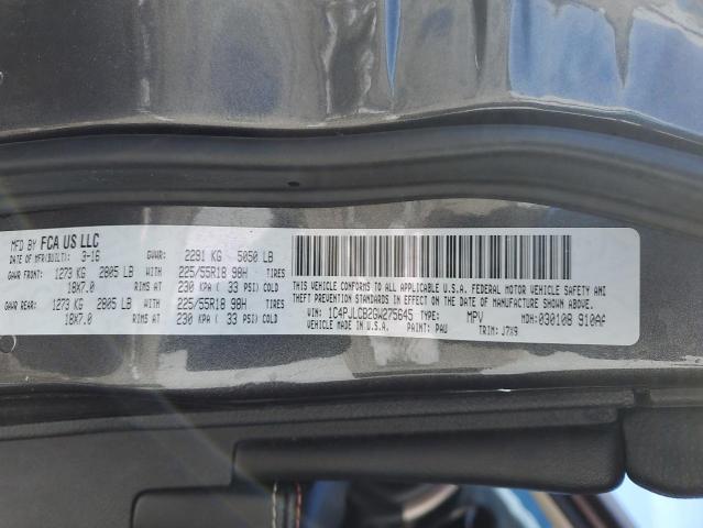 2016 JEEP CHEROKEE L 1C4PJLCB2GW275645