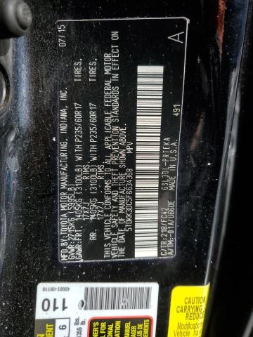 2015 TOYOTA SIENNA LE - 5TDKK3DC5FS634368