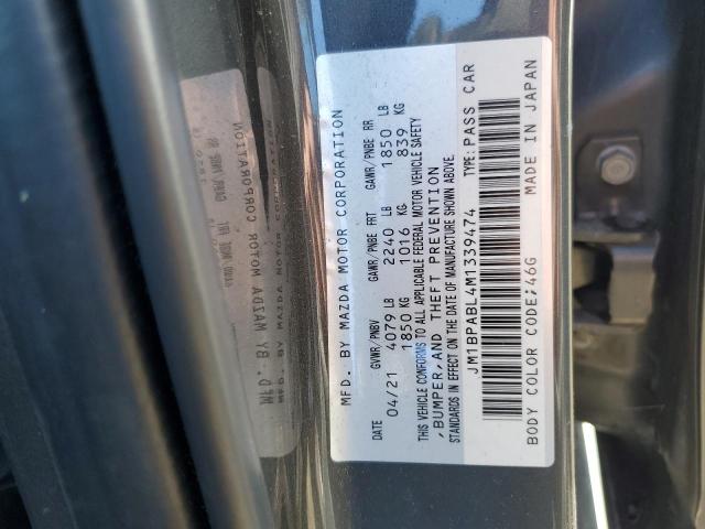 2021 MAZDA 3 SELECT JM1BPABL4M1339474