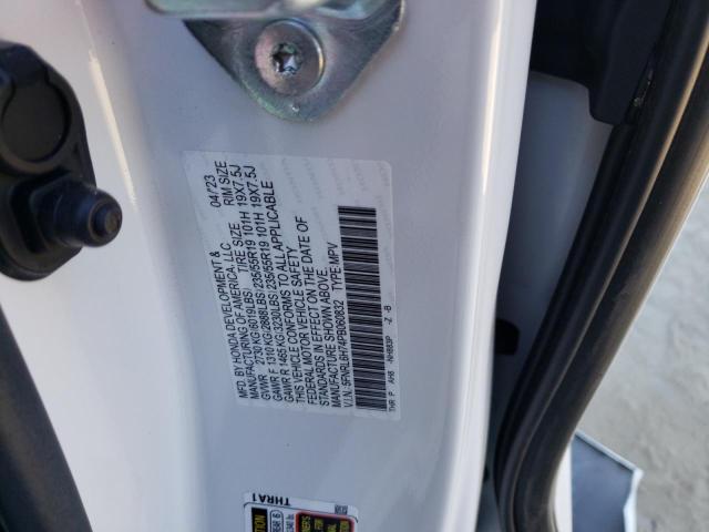 5FNRL6H74PB060832 Honda Odyssey Sp  12