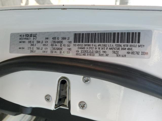 2018 RAM 3500 SLT 3C63R3DJ5JG116015