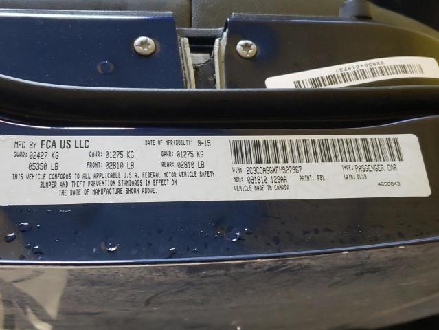2015 CHRYSLER 300 S 2C3CCAGGXFH927867