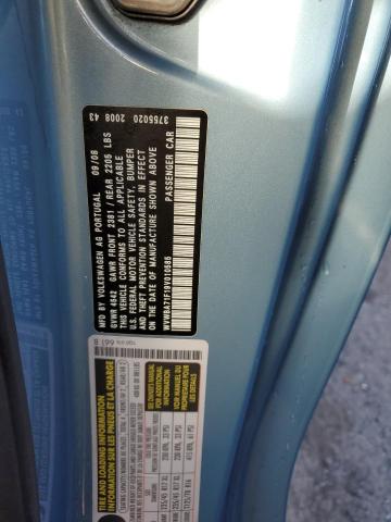 2009 Volkswagen Eos Turbo VIN: WVWBA71F19V010585 Lot: 42310234