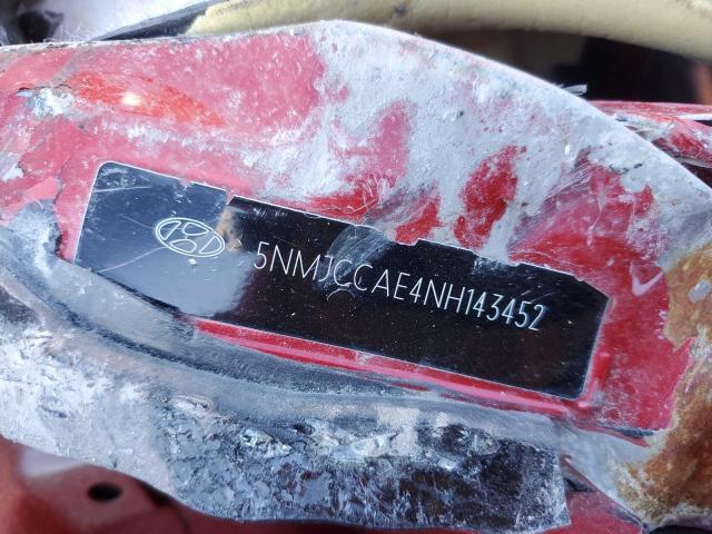 2022 Hyundai Tucson Sel VIN: 5NMJCCAE4NH143452 Lot: 42548954