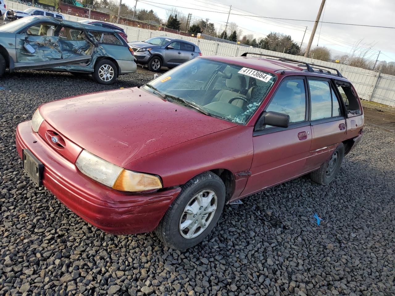 1994 Ford Escort Wagon at OR - Portland, Copart lot 41113664 | CarsFromWest