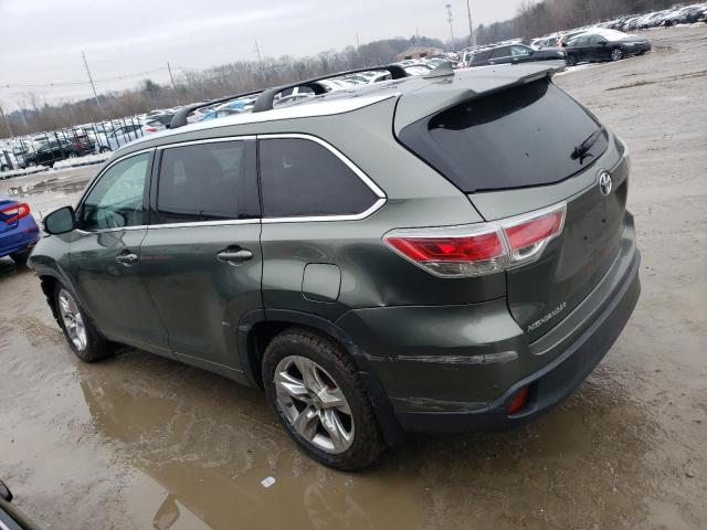 VIN 5TDDKRFH9ES021432 2014 Toyota Highlander, Limited no.2