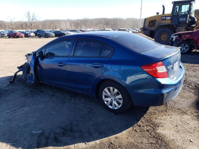 2012 Honda Civic Lx VIN: 2HGFB2F59CH508357 Lot: 43289774