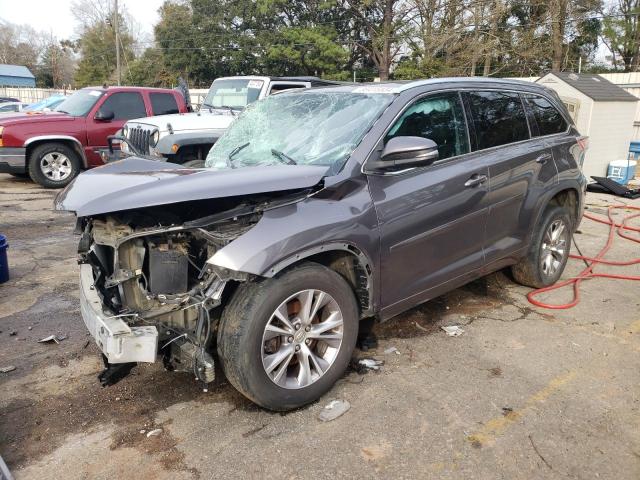 VIN 5TDKKRFH5FS107474 2015 Toyota Highlander, Xle no.1