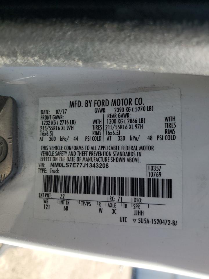 NM0LS7E77J1343208 2018 Ford Transit Connect Xl