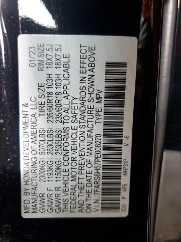 2023 HONDA CR-V SPORT - 7FARS6H57PE006270