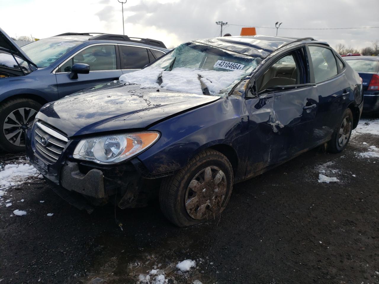 KMHDU46D29U689614 2009 Hyundai Elantra Gls