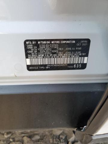 2022 MITSUBISHI OUTLANDER - JA4J4TA85NZ042577