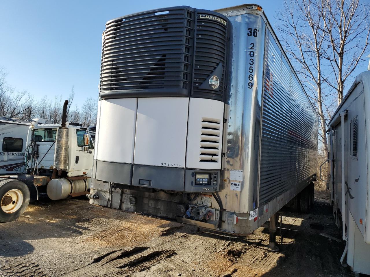 Lot #2538112349 2002 GGSD REEFER