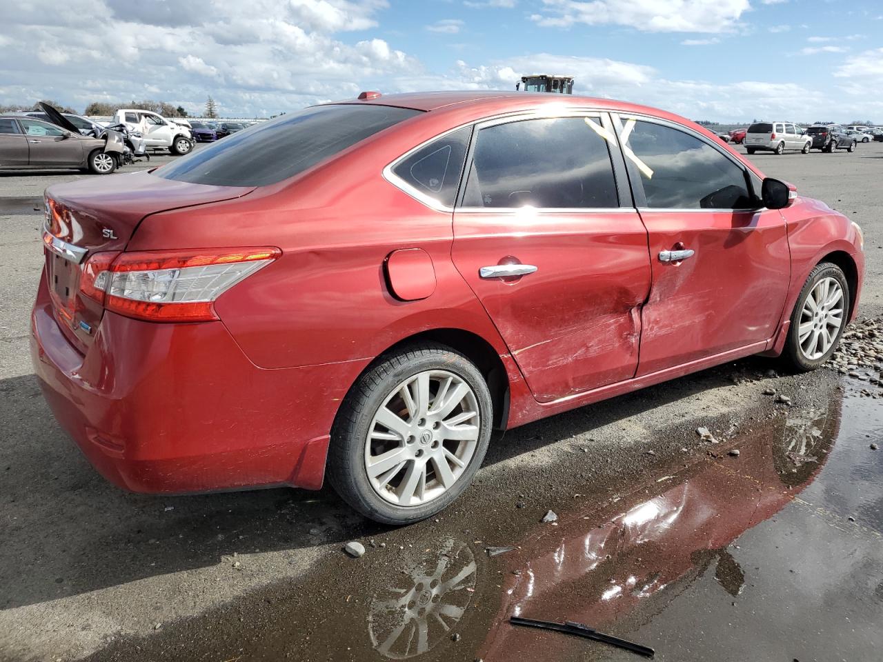 Lot #2475701176 2014 NISSAN SENTRA S