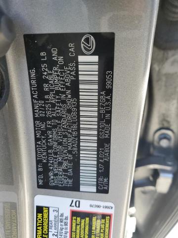 2020 LEXUS ES 350 - 58ADZ1B18LU069135
