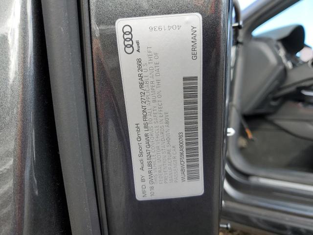 2019 AUDI RS5 - WUABWCF59KA900763