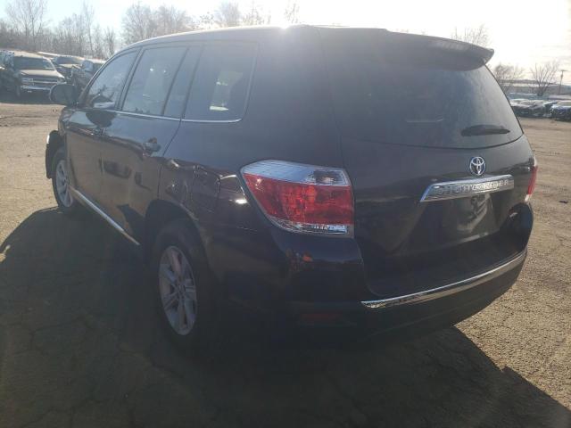 VIN 5TDBK3EH9DS221702 2013 Toyota Highlander, Base no.2