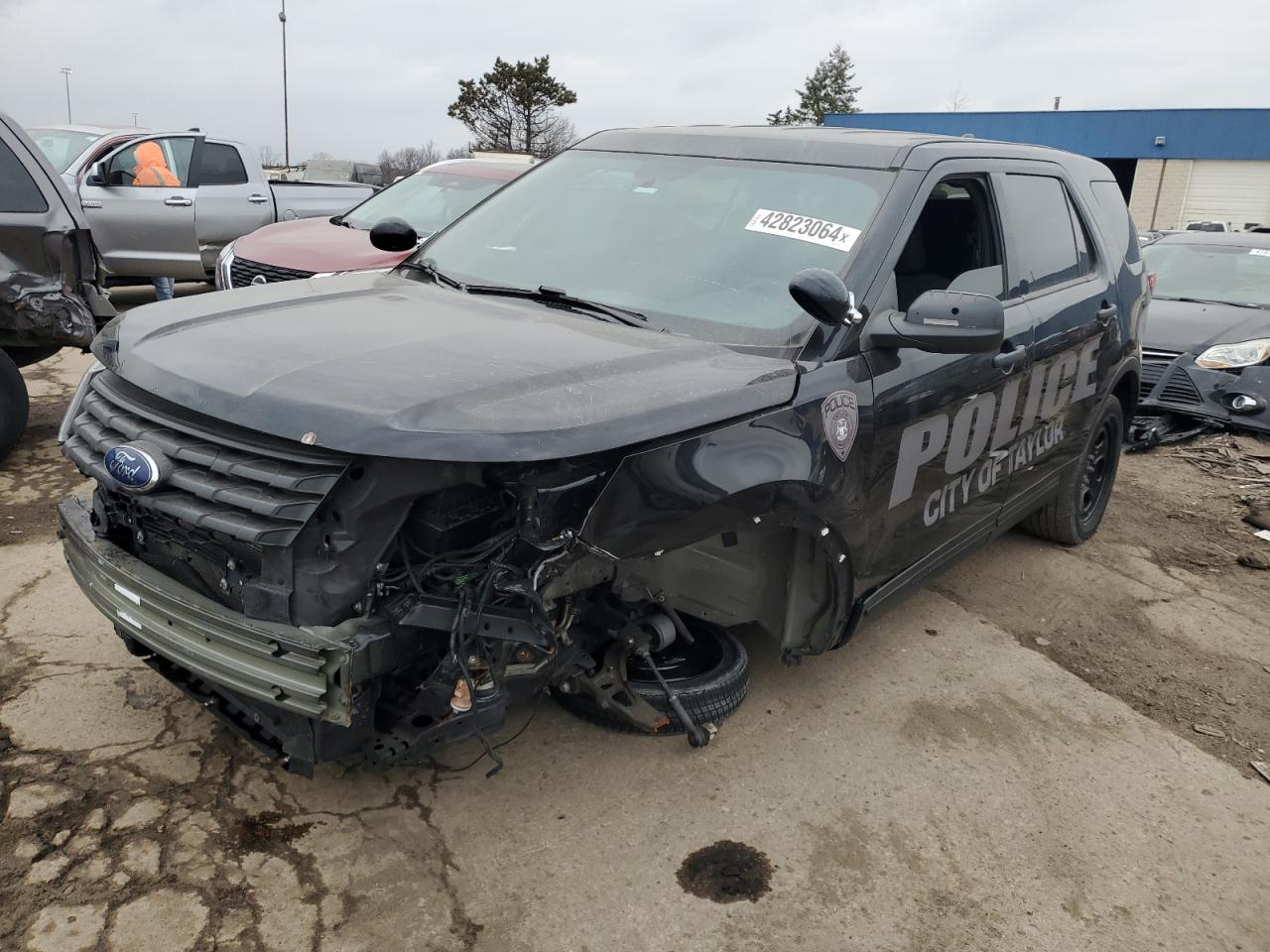 2019 Ford Explorer Police Interceptor vin: 1FM5K8AR5KGA12923