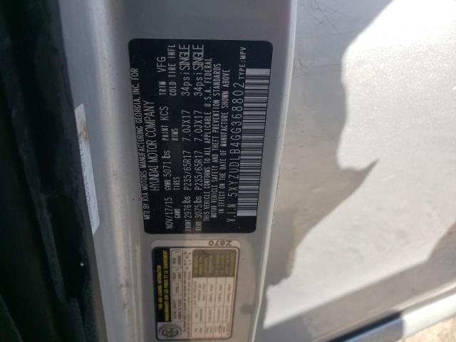 2016 HYUNDAI SANTA FE S - 5XYZUDLB4GG368802