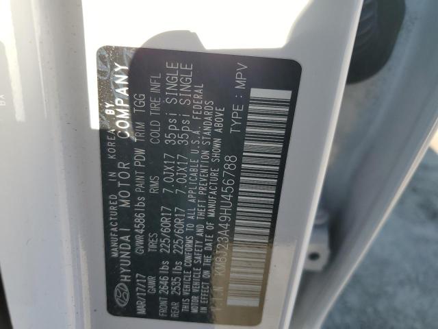 2017 HYUNDAI TUCSON SE KM8J23A49HU456788