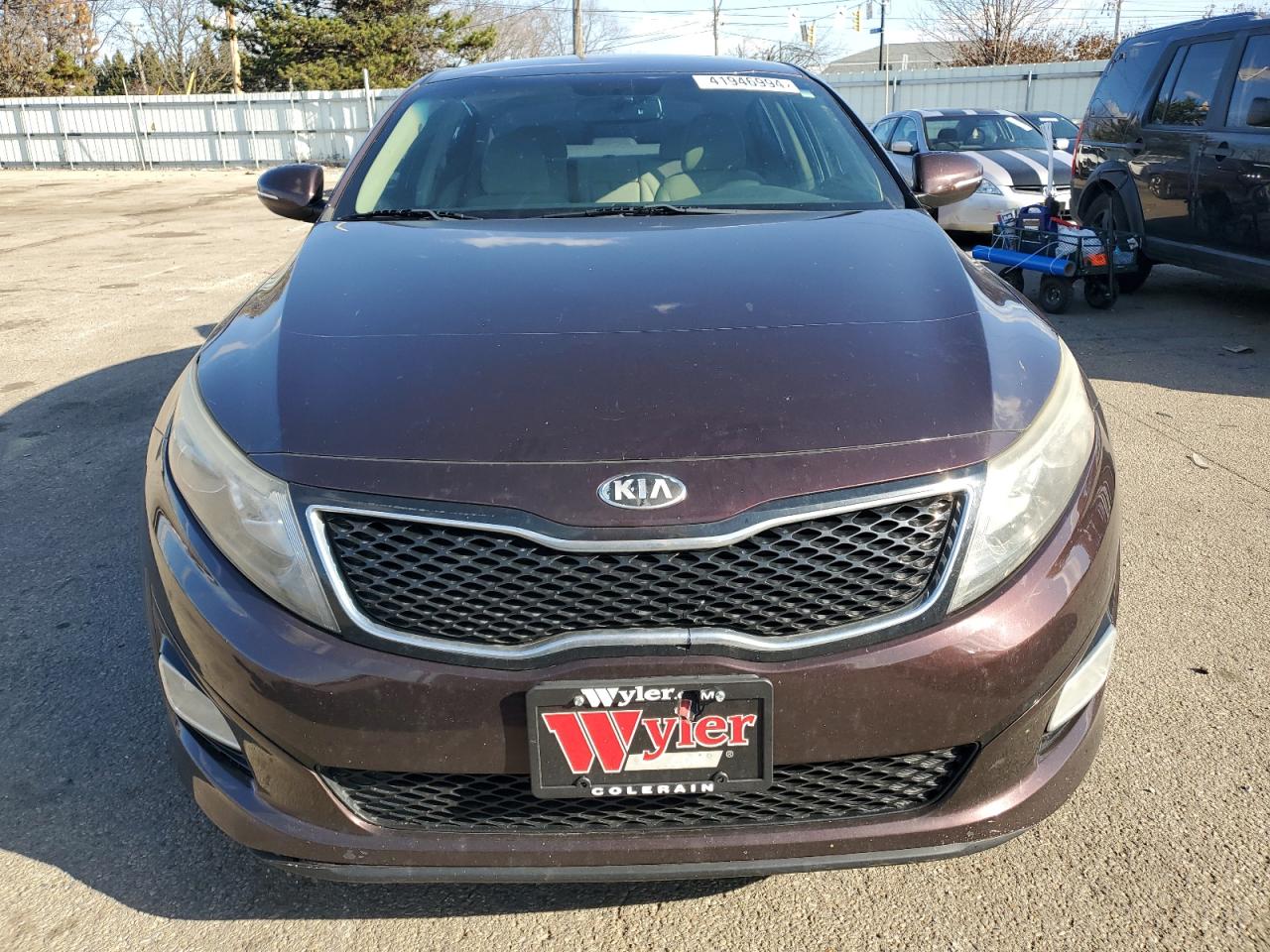 2014 Kia Optima Lx vin: 5XXGM4A75EG305652