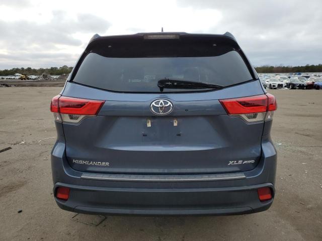 VIN 5TDJZRFH7KS738258 2019 Toyota Highlander, SE no.6