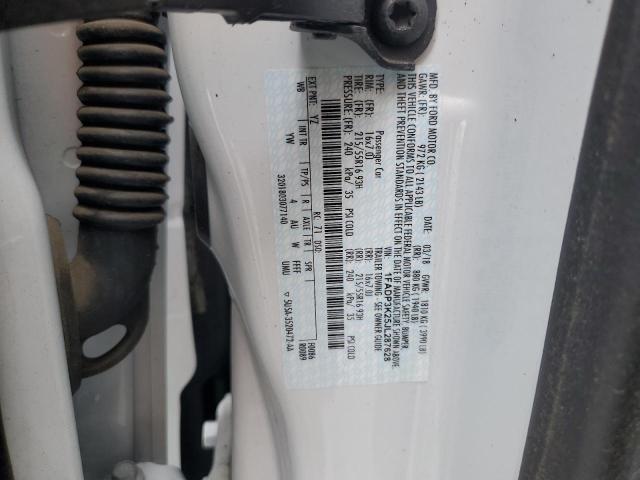 1FADP3K25JL287628 2018 Ford Focus Se