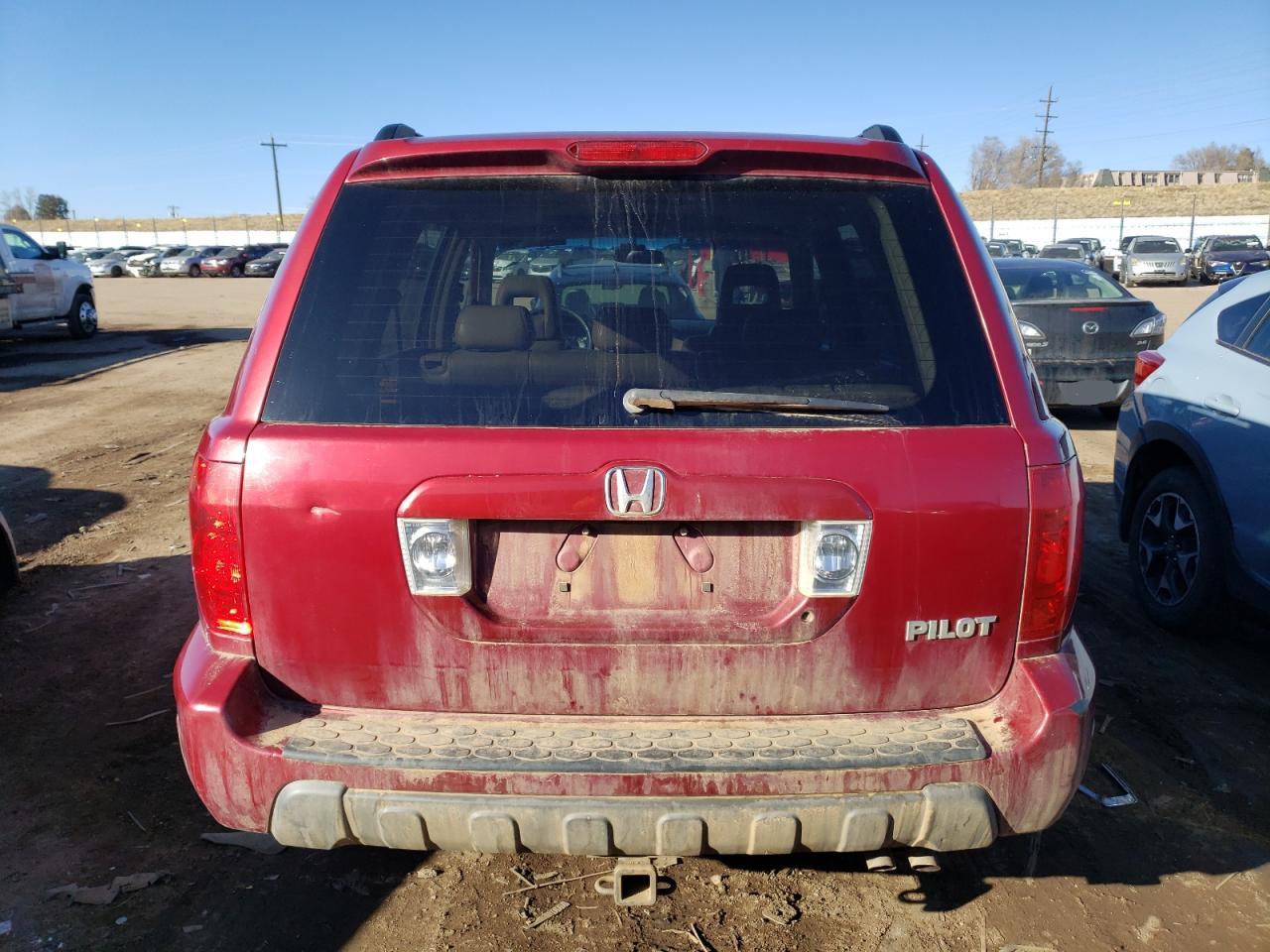 5fnyf18535b038063 5FNYF18535B038063 2005 Honda Pilot Exl