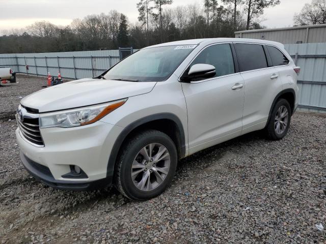 VIN 5TDZKRFH5FS116559 2015 Toyota Highlander, LE no.1