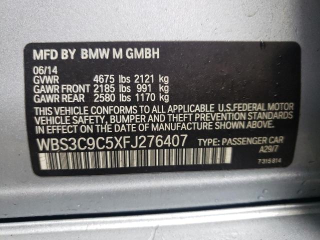 WBS3C9C5XFJ276407 2015 BMW M3 - Image 13