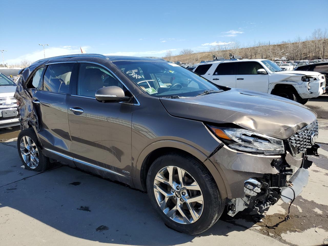 2019 Kia Sorento Sx vin: 5XYPKDA57KG519635