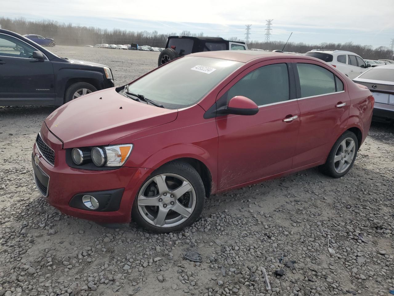 2015 Chevrolet Sonic Ltz vin: 1G1JE5SBXF4105057